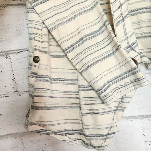 SATURDAY SUNDAY Anthropologie Cardigan Striped Open Long Sleeve Size Medium - Picture 12 of 15